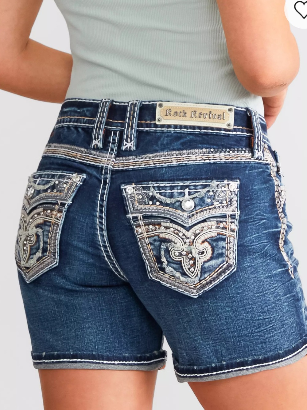 Rock revival Delilah easy fits shorts